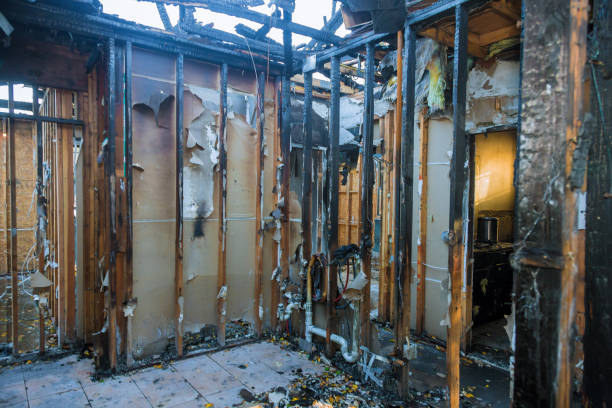 Professional Fire Damage Repair technician working in Watkinsville, GA